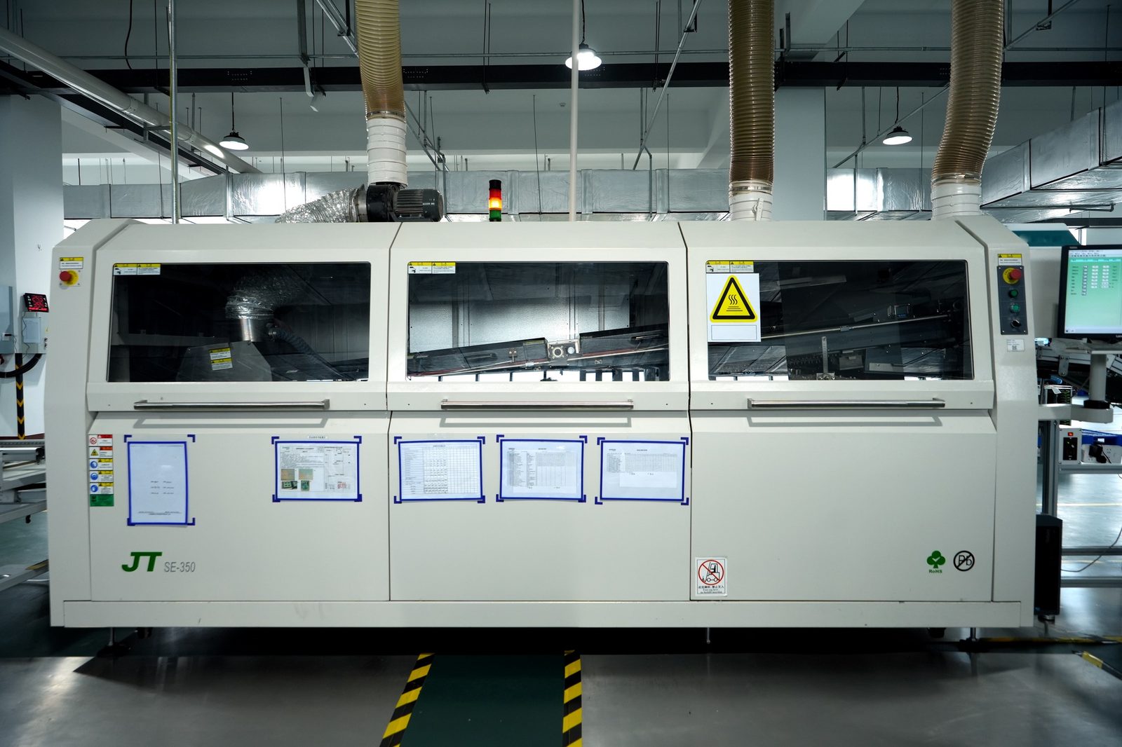 Three-proof coating line